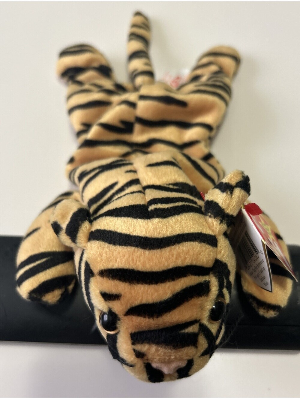 Ty Beanie Baby Stripes. Born June 6, 1995. Made With PVC Pellets. New With Tags